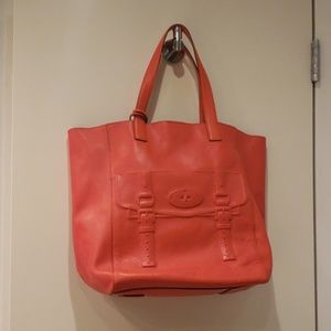 New Mulberry leather red bag